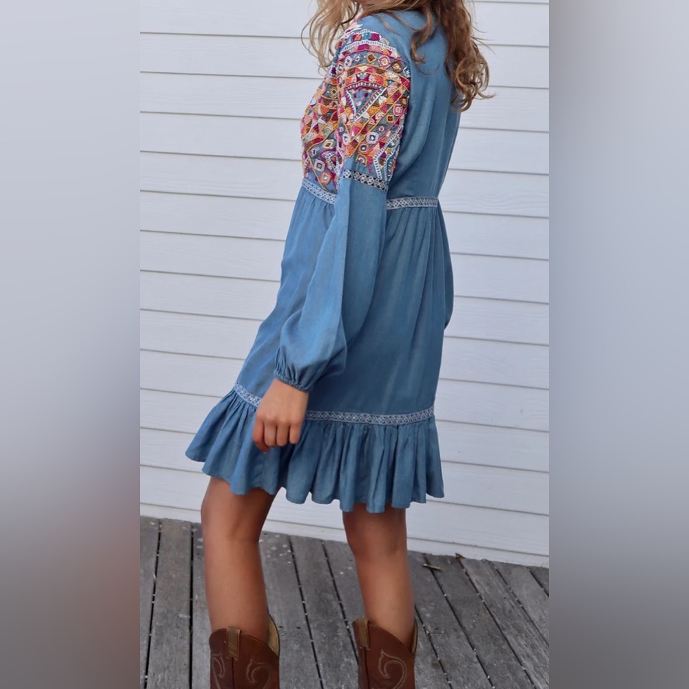 Beaded Boston Proper Dress